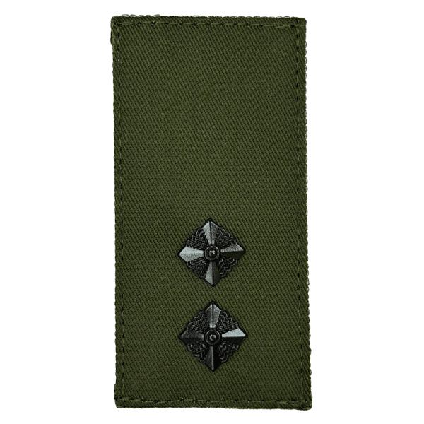 Лейтенант з металевою фурнітурою. Погон ЗСУ