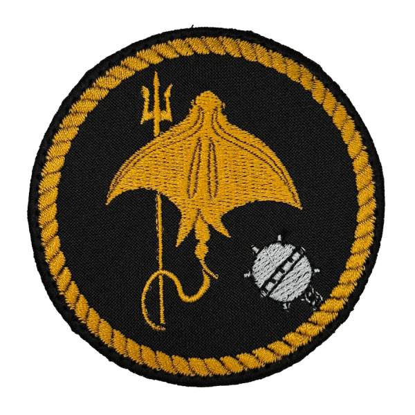 1-й окремий дивізіон тральщиків. Нарукавний шеврон ВМС