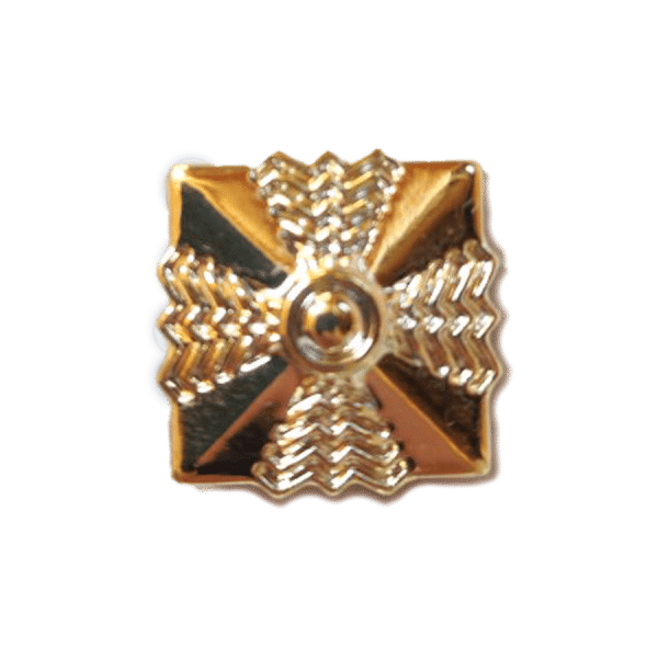 Зірка-ромб . Металева фурнітура