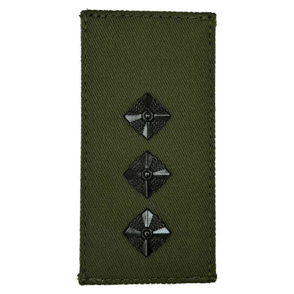 Старший лейтенант з металевою фурнітурою. Погон ЗСУ
