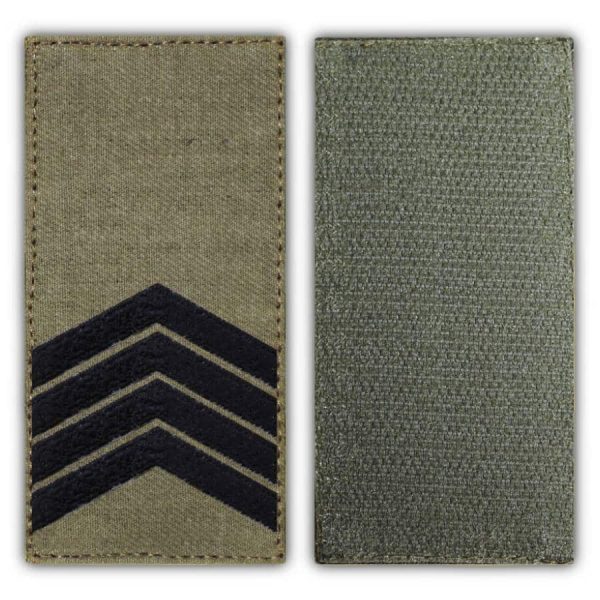 Старший сержант. Погон ЗСУ