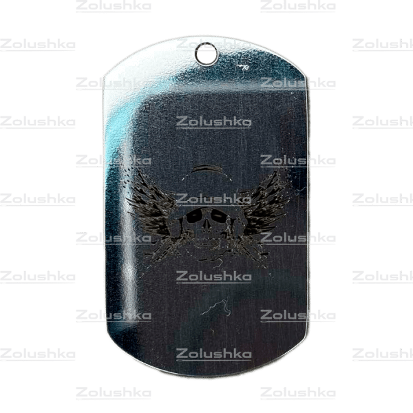 Череп з крилами. Жетон