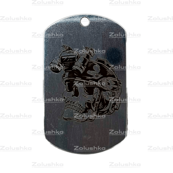 Череп з тепловізором. Жетон