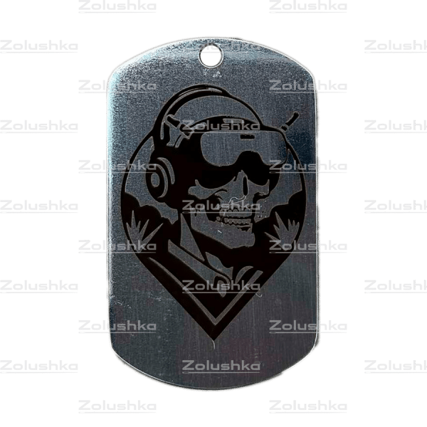 Череп пілот дрона. Жетон