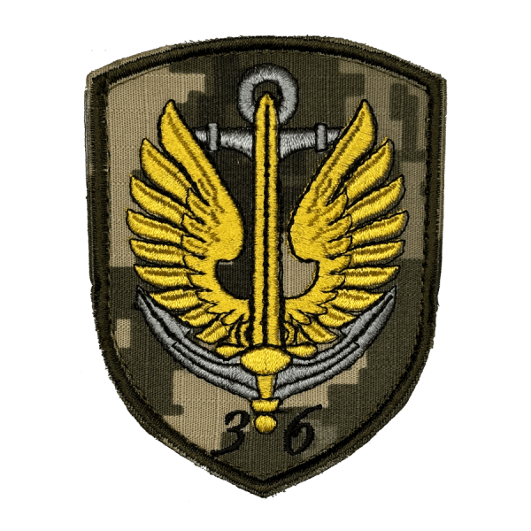 Крила 36. Нарукавний шеврон МП