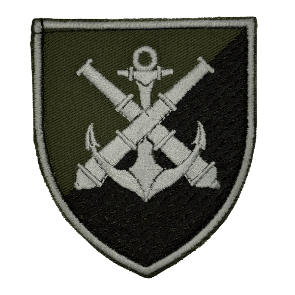 406-та окрема артилерійська бригада морської піхоти. Нарукавний шеврон МП