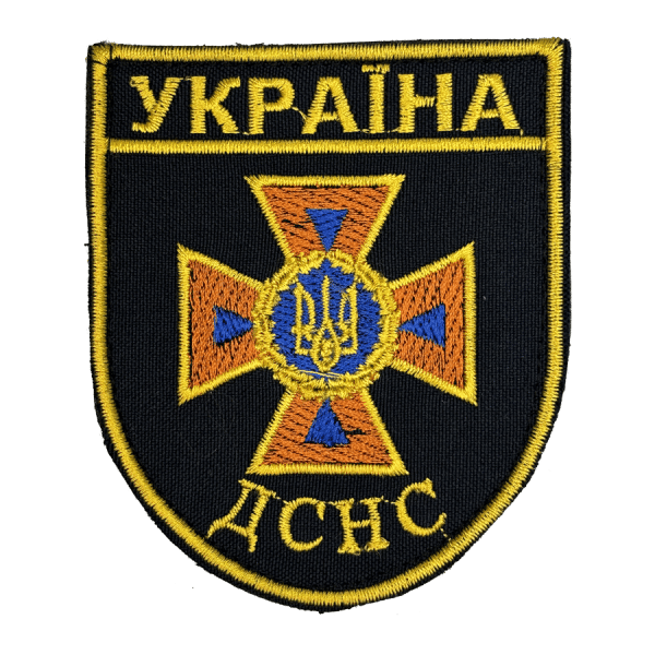Загальний. Нарукавний шеврон ДСНС