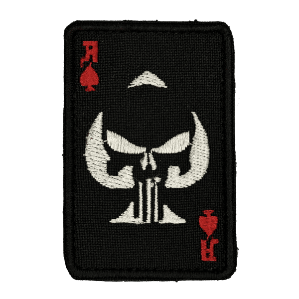 Карта каратель. Нарукавний шеврон Прикол