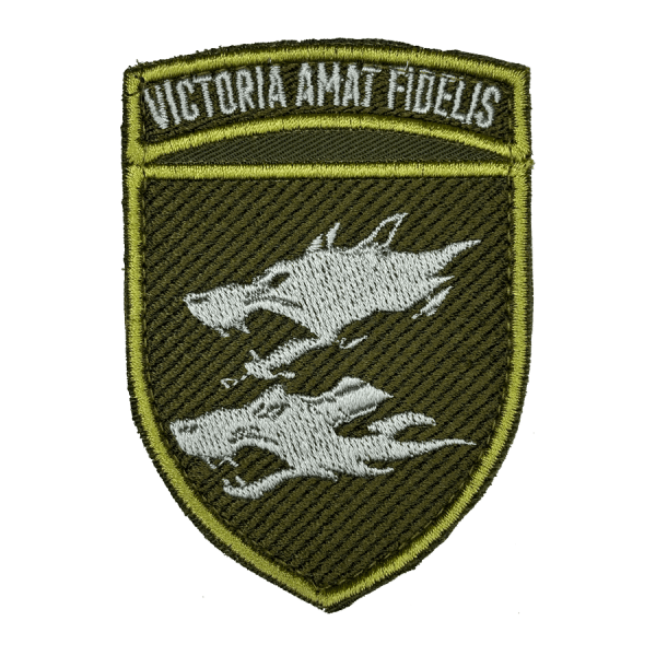 VICTORIA AMAT FIDELIS. Нарукавний шеврон МП
